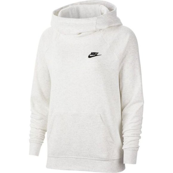 Nike Tops - NEW Nike Funnel Neck Fleece Pullover Hoodie Sz S